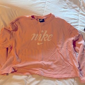 Nike crop sweatshirt